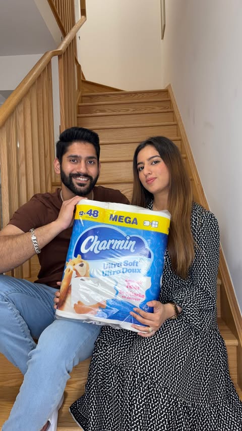 Instagram post by @houseofmandn for Charmin. Caption reads: [...] could feel luxurious until now 🧻✨ Charmin....