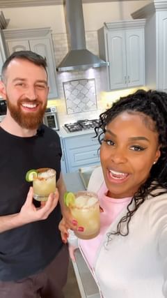 Instagram post by @need4lspeed for Ritual Zero Proof. Caption reads: Day date at home! 🏡 What’s better than homemade....