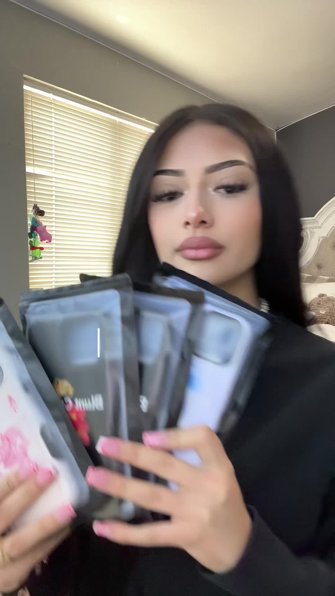 TikTok post by @dannniii224 for Blunt Cases. Caption reads: [...] ;) use my code: DANI1 for 10% off! @Blunt....