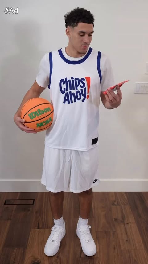 Instagram post by @jacksonshelstad for Chips Ahoy!. Caption reads: #ChipsAhoyPartner Take a Snack Time Out ⏱️ this....