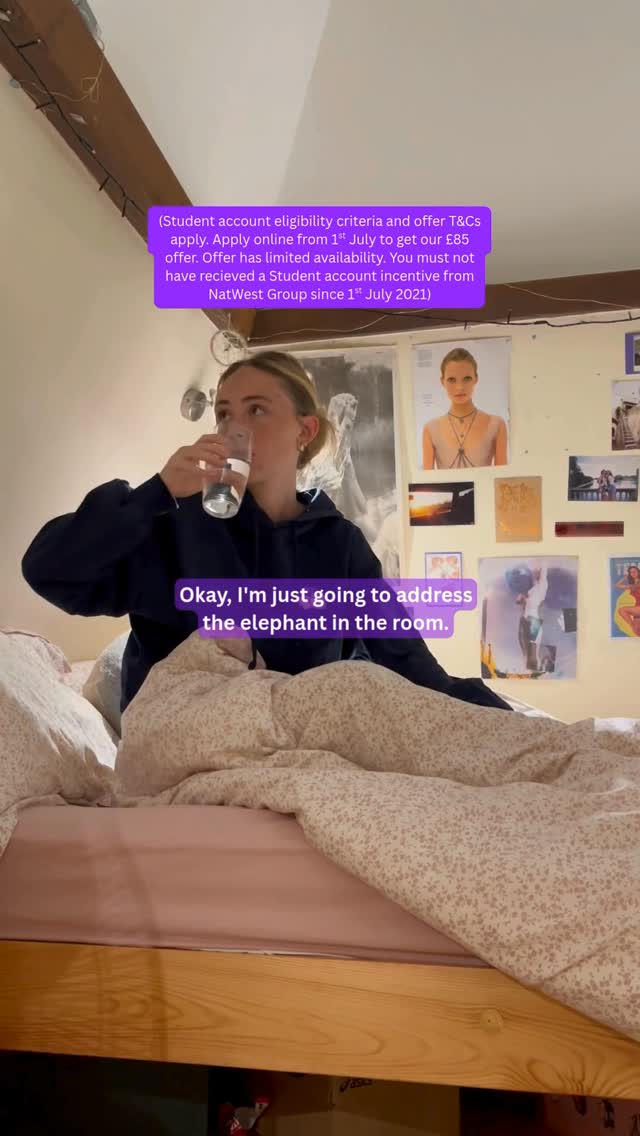 Instagram post by @caitlinann.xx for NatWest. Caption reads: [...] I would really recommend checking out....