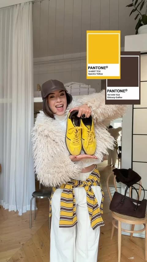 Instagram post by @krtsinm for Juste Studio. Caption reads: #işbirliği cute today, chaotic forever 🐣 by....