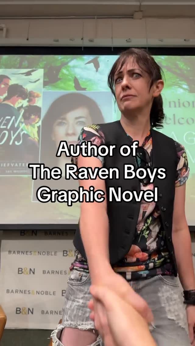 Instagram post by @maggie_stiefvater for Penguin Teen. Caption reads: You didn’t hear it from us …(The Dream Thieves....