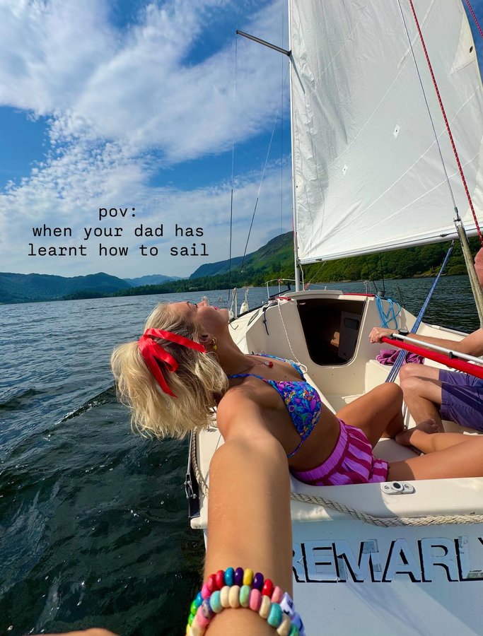 Instagram post by @homers_adventures_vanlife for OOSC Clothing. Caption reads: The most precious thing we have is TIME with each....