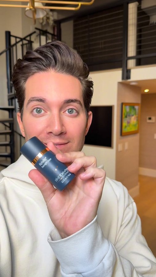 Instagram post by @ericgoldie for Afterpay. Caption reads: There’s too much nonsense in the skincare....