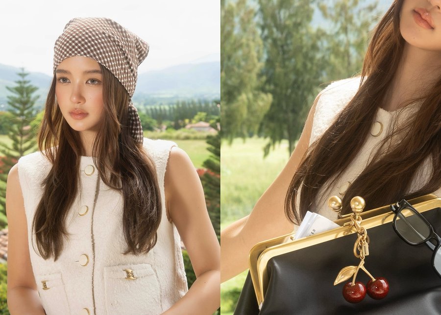 Instagram post by @juneiperb0i for Coach. Caption reads: ⛰️🍒
@coach @pacificagroup #CoachNY.