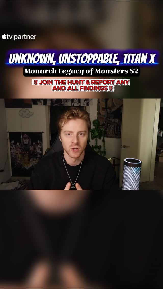 Instagram post by @cinegreenly for Apple TV. Caption reads: [...] of intel to crack the code! #monarch....