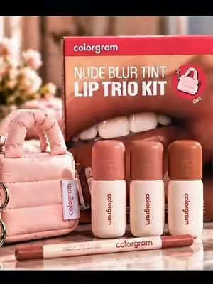 TikTok post by @tamicollins989 for Colorgram US. Caption reads: Your lip combo is about to get a K-beauty upgrade....
