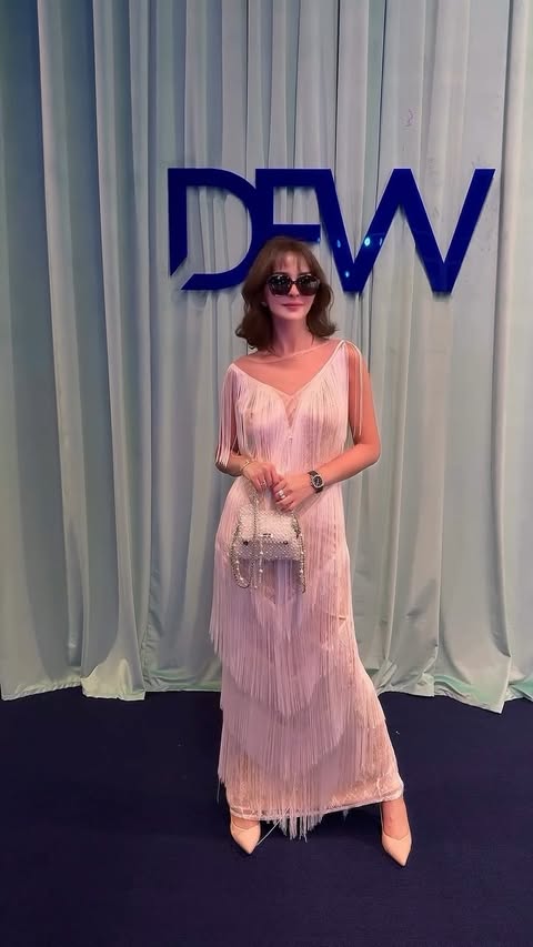 Instagram post by @sami_ra526 for Balenciaga. Caption reads: Dubai Fashion Week 2025

#dfw #dubaifashionweek....