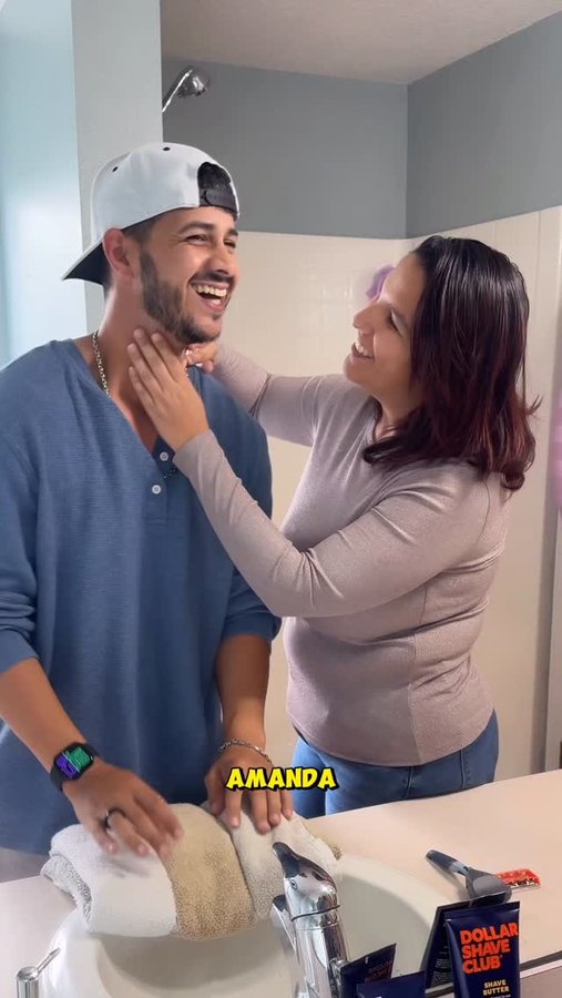 Instagram post by @silentandamanda.official for Dollar Shave Club. Caption reads: Sharper. Smoother. Same great price. Meet our Best....