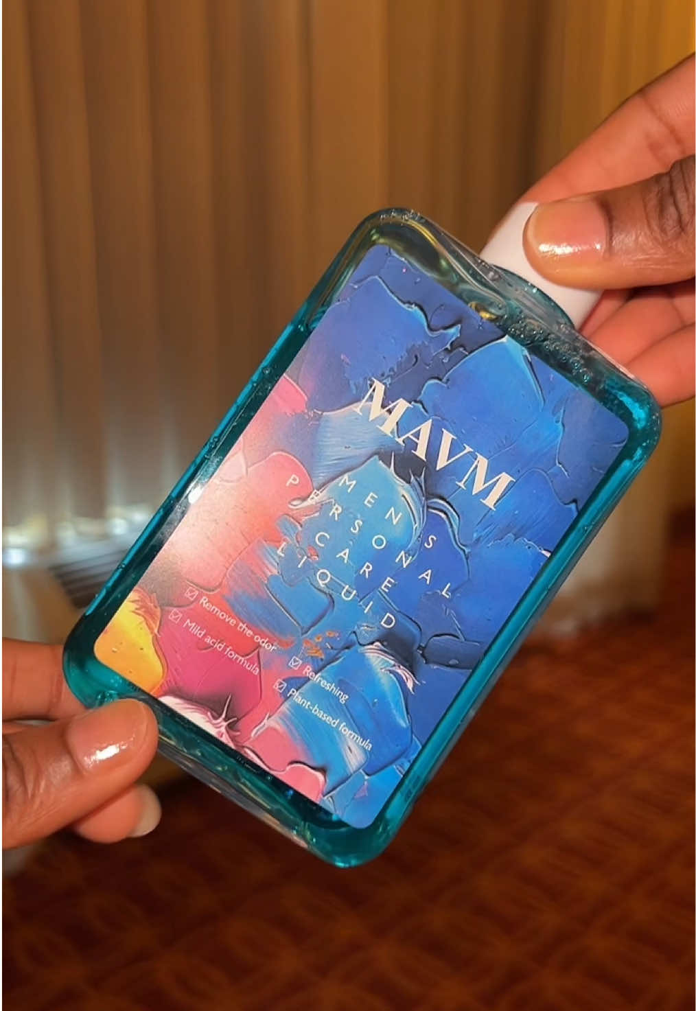 TikTok post by @jolavik for MAVM. Caption reads: Get this for your man💙 @MAVM @MAVM_USA....