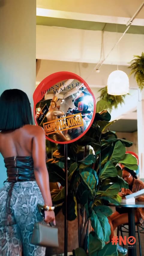 Instagram post by @missshozi for Johnnie Walker. Caption reads: [...] of Fon with @homecomingevents and....