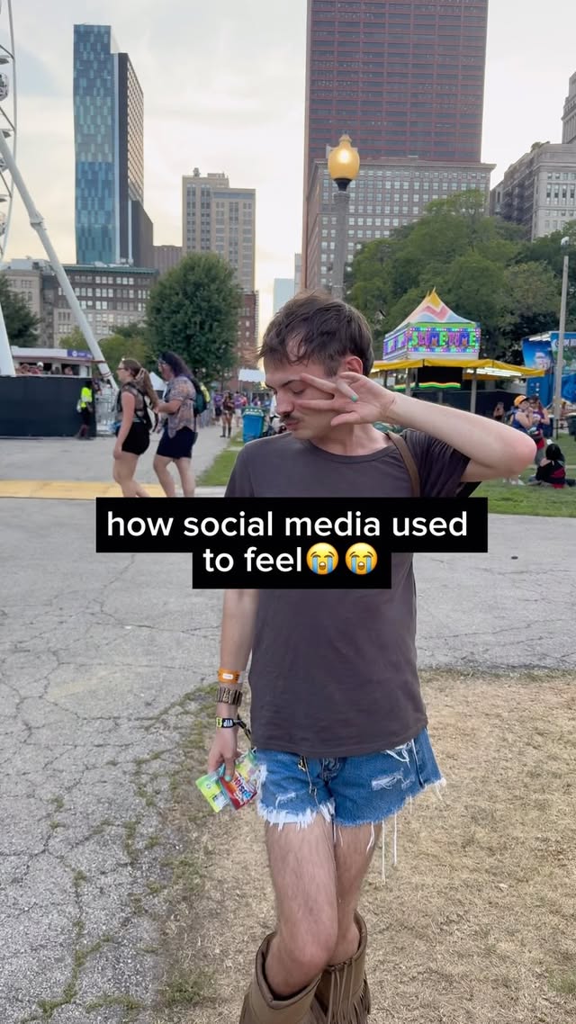 Instagram post by @tannertan36 for Lollapalooza. Caption reads: [...] everytime😭 @welchsfruitsnck @lollapalooza....
