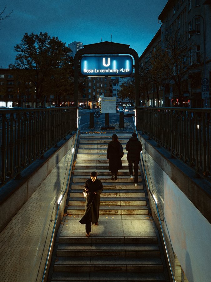 Instagram post by @berlinerlights for 7artisans. Caption reads: 📸 A few frames with the 7Artisans MF 14mm F2.8....