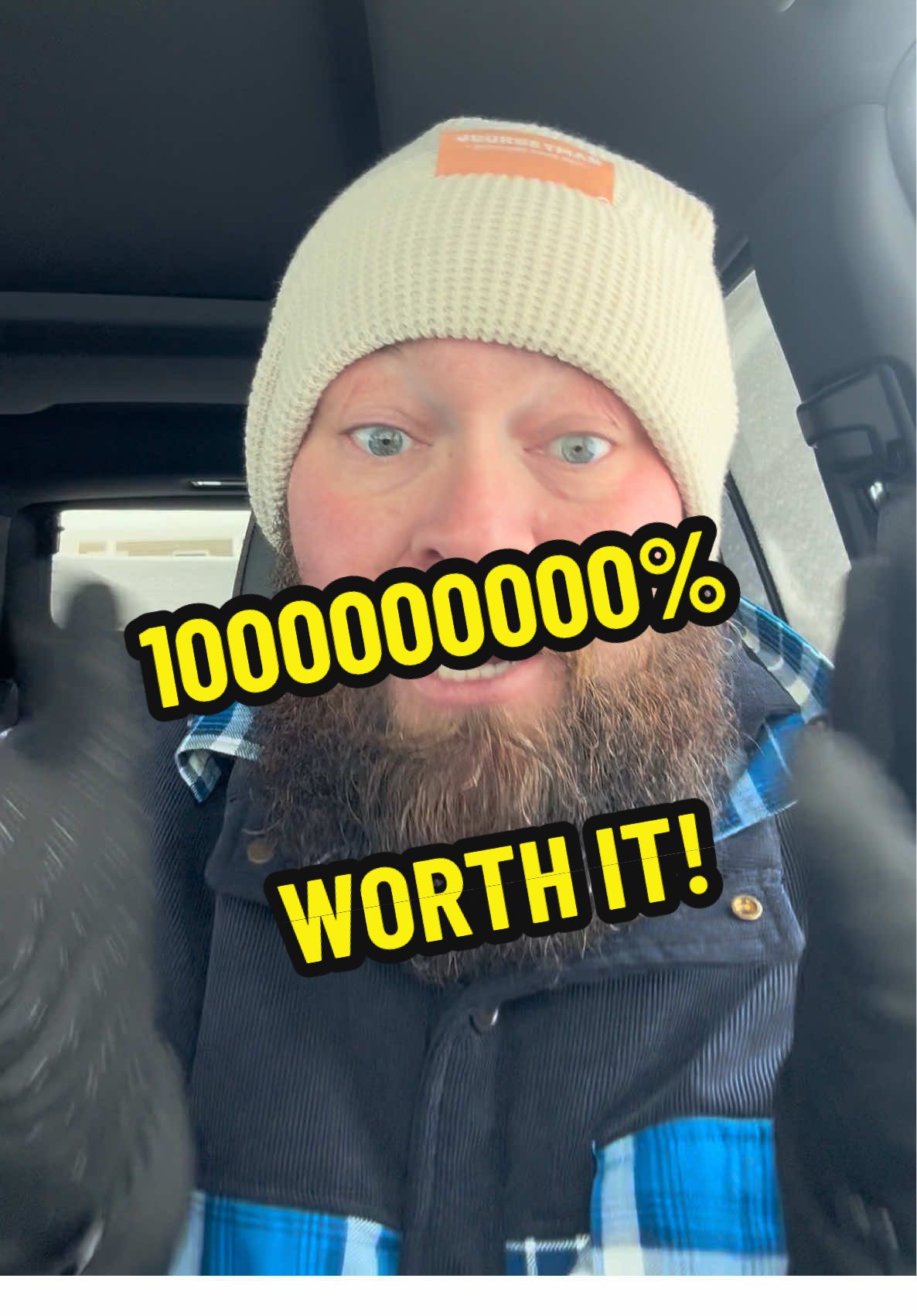 TikTok post by @37yroldgrandparents for ororo Heated Apparel. Caption reads: [...] heated gloves are so worth it @ororo Heated....