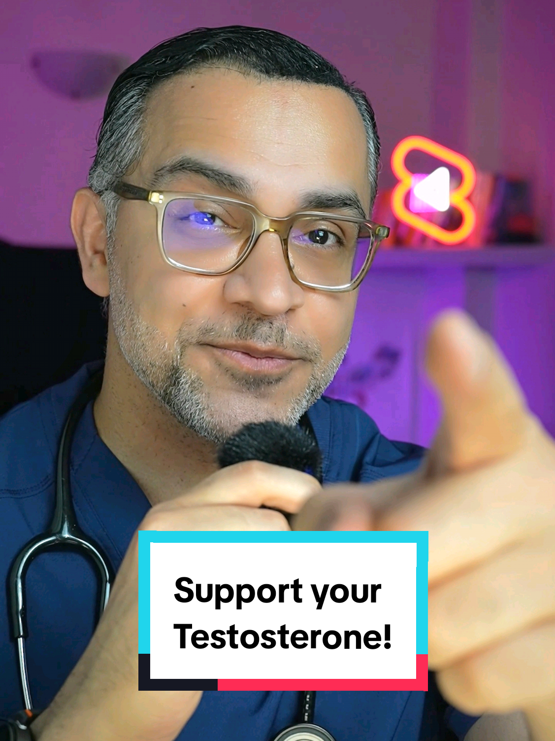 TikTok post by @doctor.siya for Solaray. Caption reads: [...] you do today and it’s not your fault!....