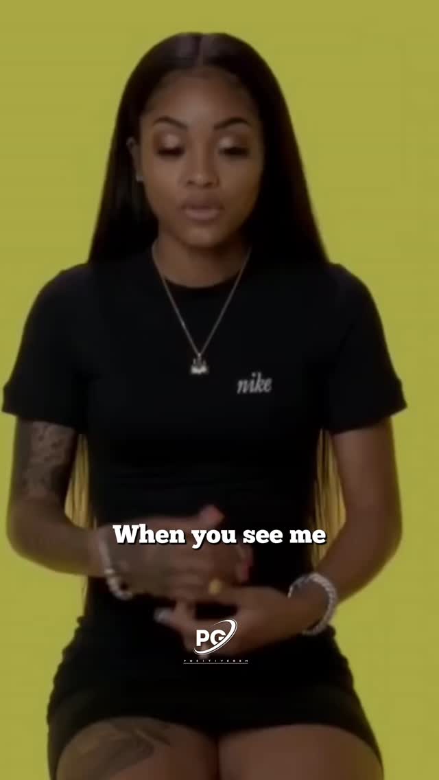 Instagram post by @posiitivegeem for Genius. Caption reads: @genius When He Realizes You Were the One That Got....