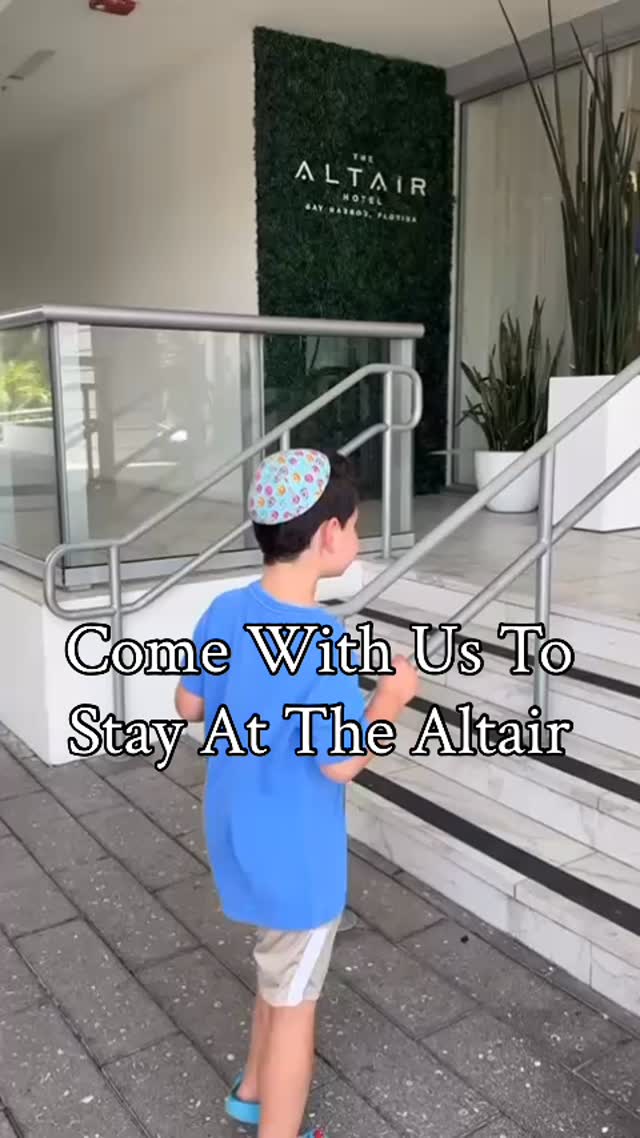 Instagram post by an influencer for The Altair Hotel. Caption reads: It’s so hard to pick my favorite thing at the....