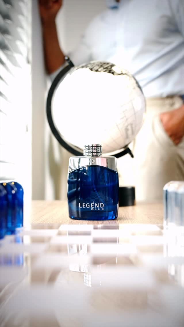 Instagram post by @chadhaupt_ for Montblanc. Caption reads: Not every man grows up with one clear role model.....