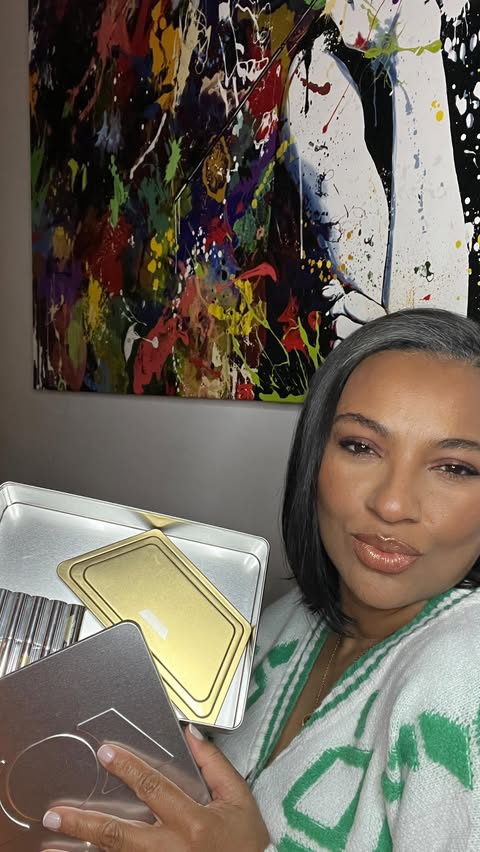 Instagram post by @iamtarawallace for Aora Makeup. Caption reads: From TV screens to skincare dreams ✨😘
✨Happy....