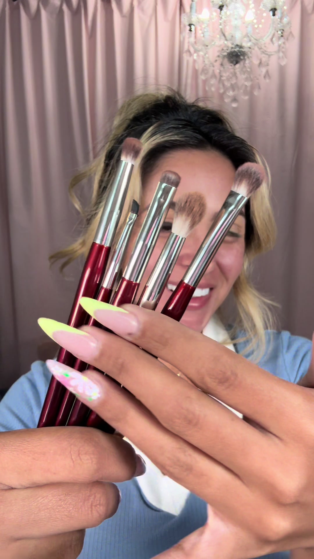 TikTok post by @makeupby_analiza for BK Beauty. Caption reads: [...] brush can make all the difference. 🤍 @BK....