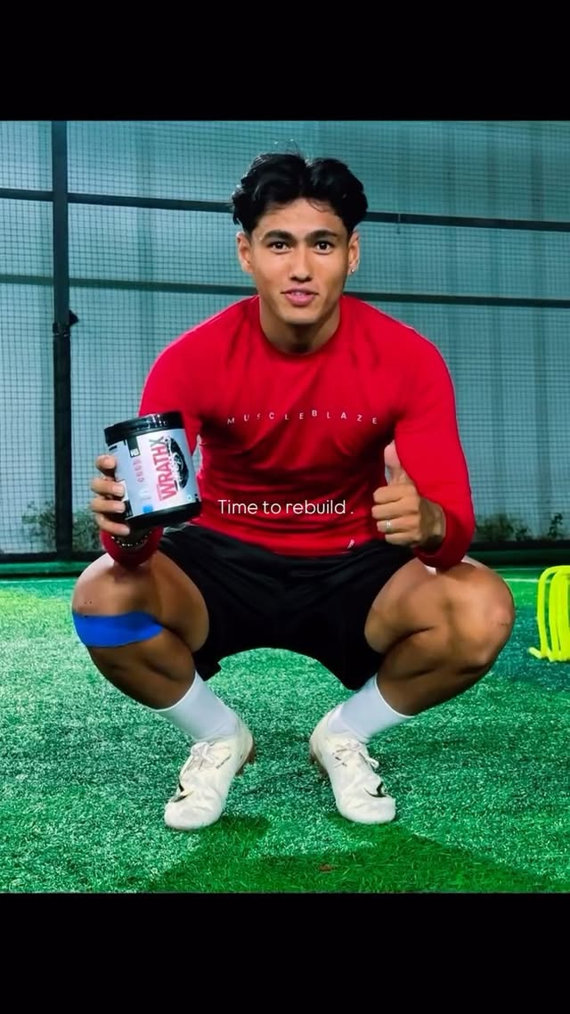 Instagram post by @coach_akshit for WrathX. Caption reads: [...] insane energy with the tropical blast of....