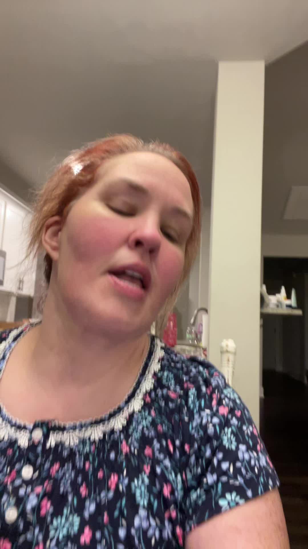 TikTok post by @officialmamajune35 for Nerdy Nuts. Caption reads: @Nerdy Nuts Shop #honeybun #peanutbutter #mamajune....