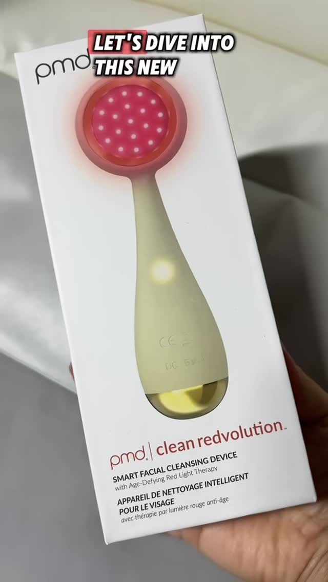 Instagram post by @fun_fearless_beauty for PMD Beauty. Caption reads: Say hello to your new skincare BFF ✨ 
The....