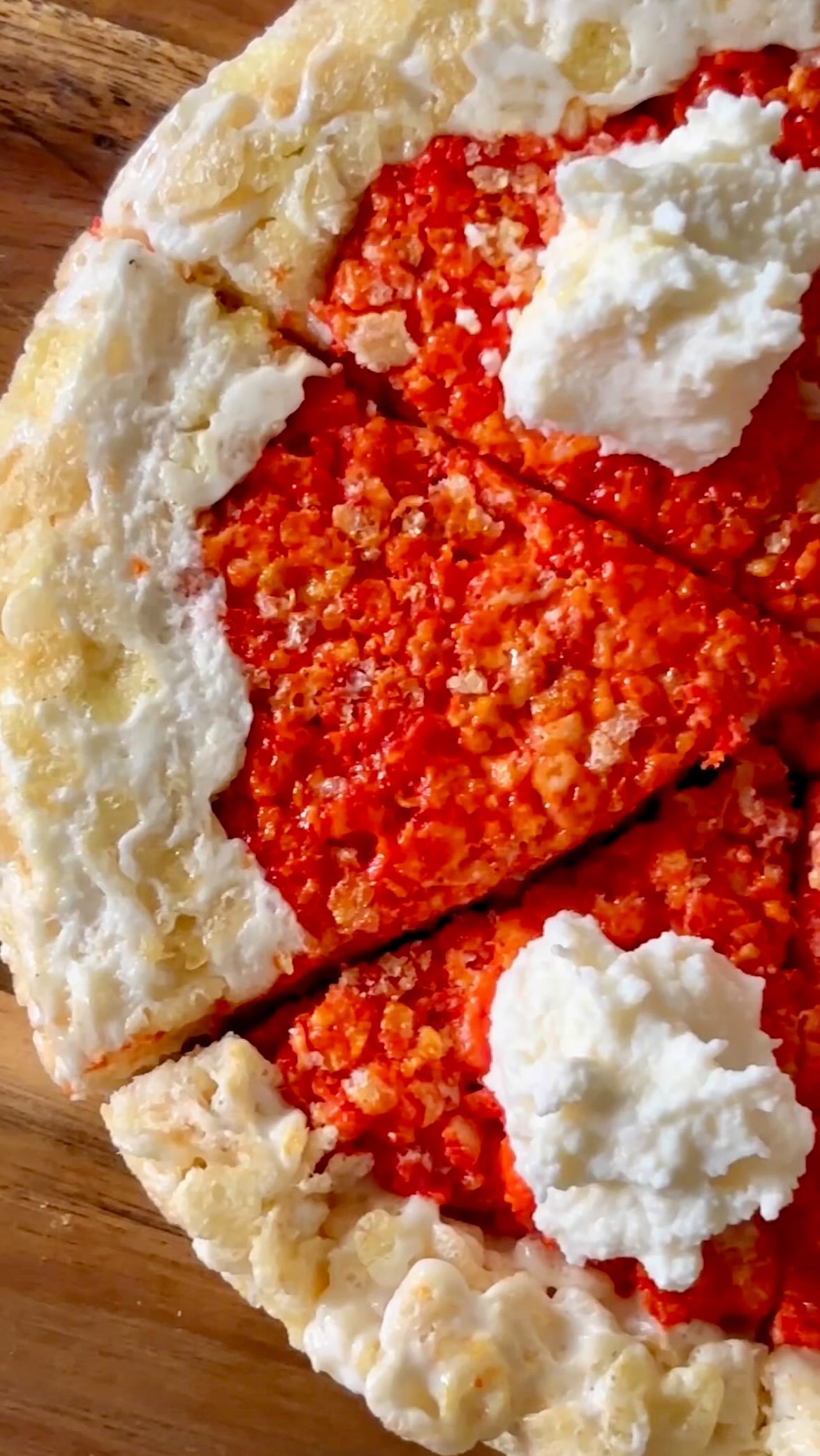 Instagram post by @abbymarie.co for Kellogg's. Caption reads: PUMPKIN PIE RICE KRISPIES TREATS 🧡👇🏻

consider....