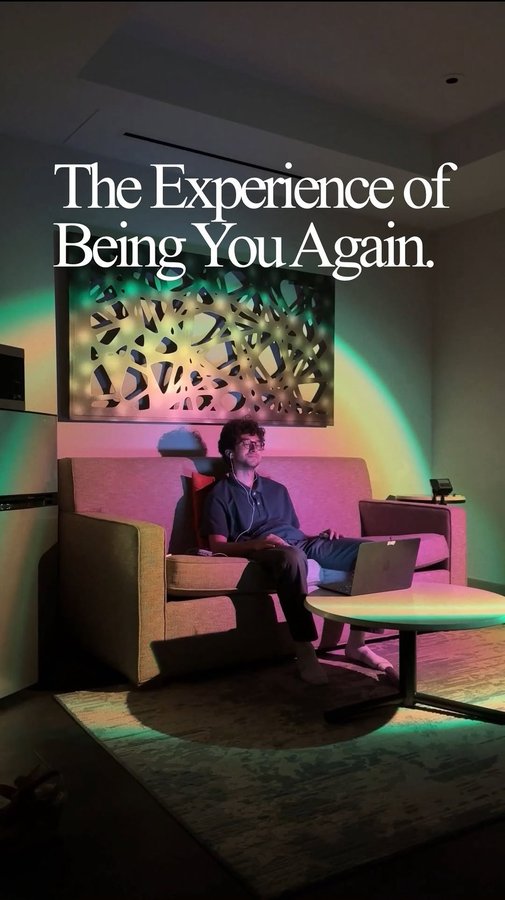 Instagram post by @americanbaron for WeTransfer. Caption reads: [...] is how it starts. To get 30% off any....