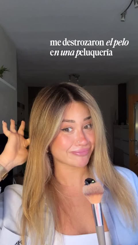 Instagram post by @nereearico for NEQI. Caption reads: mis tips para salvar tu melena @neqi_hair 💜 *gift.