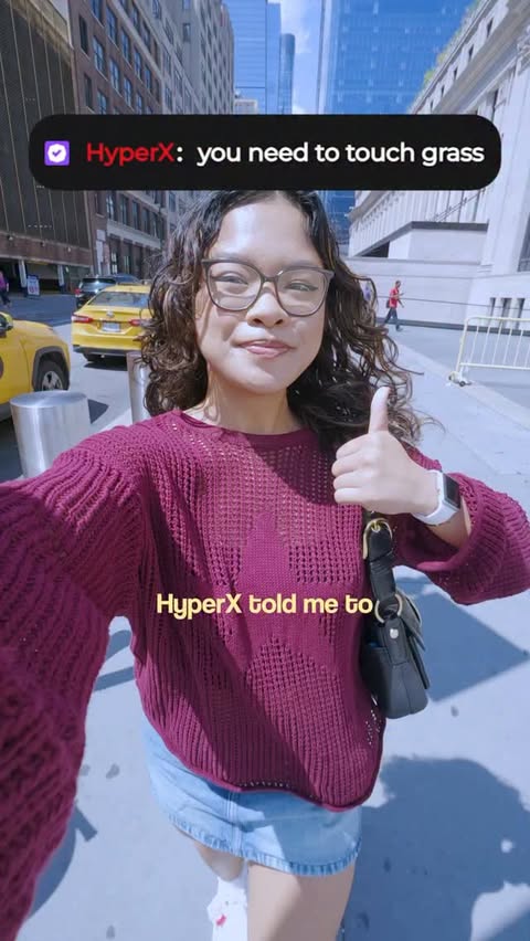 Instagram post by @turnuptaco for HyperX. Caption reads: Thank you @HyperX for inviting me to the Level....