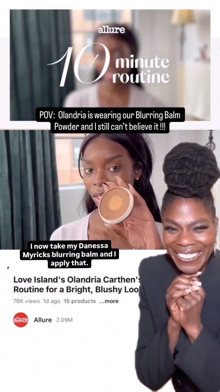 Instagram post by @danessa_myricks for Danessa Myricks Beauty. Caption reads: I still can’t believe it !! The beautiful and....