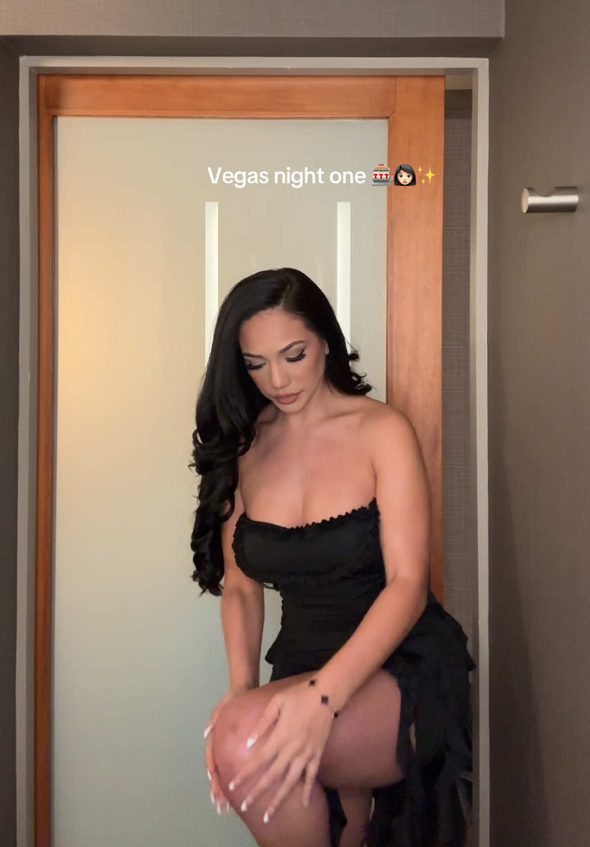 TikTok post by @camilajamilex for Fenty Beauty. Caption reads: I ate my weight at the buffet 😩 @Fenty Skin....