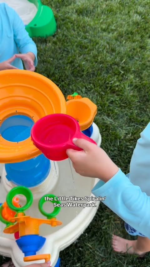 Instagram post by @lauraelizabethgraham for Little Tikes. Caption reads: [...] I grew up playing with @officiallittletikes,....