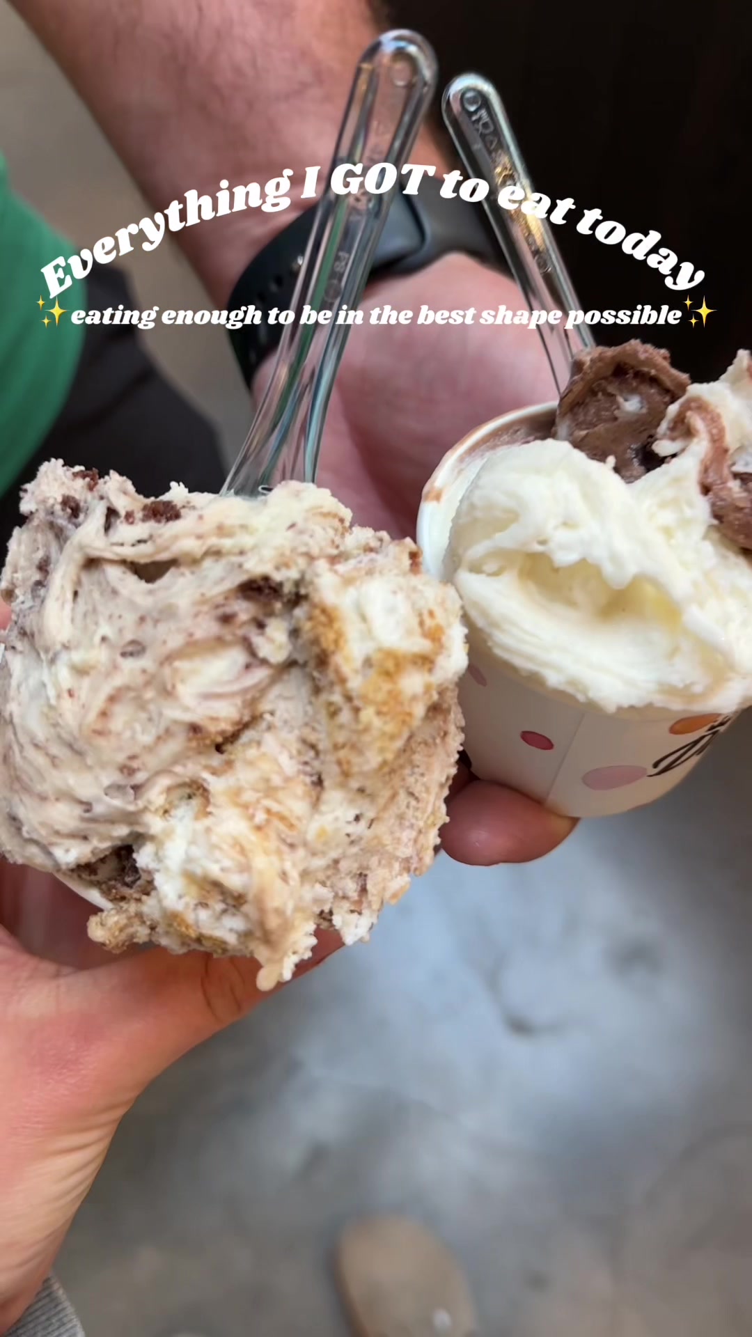 TikTok post by @breeezyt for Purely Elizabeth. Caption reads: Everything I GOT to eat today as someone who just....