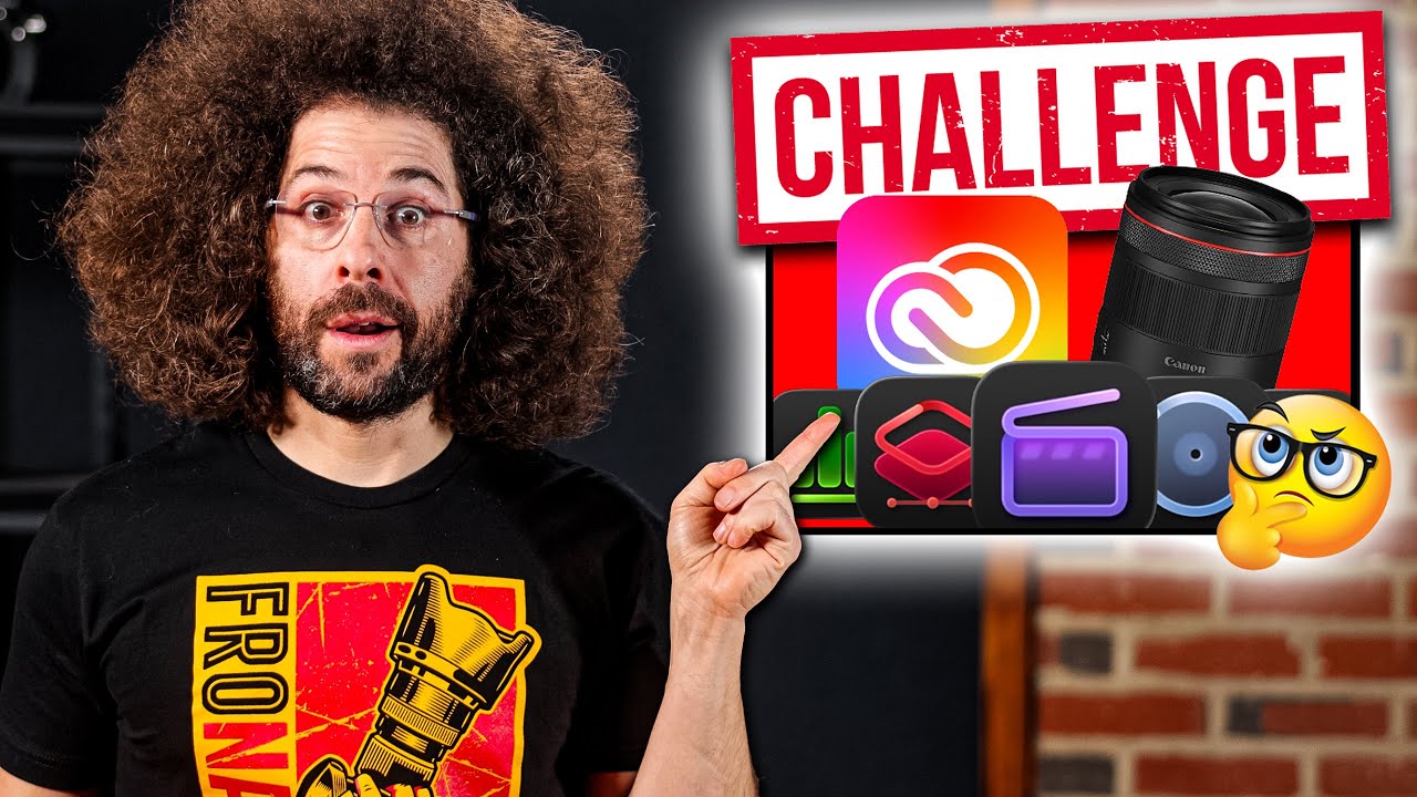 YouTube post by @froknowsphoto for Squarespace. Caption reads: The END of ADOBE?!.