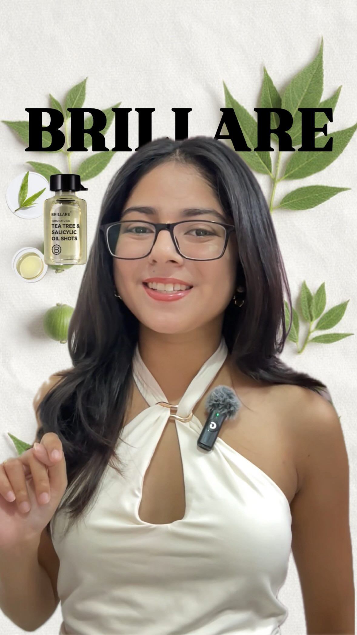 Instagram post by @_.ankitabarman._ for Brillare. Caption reads: If your dandruff keeps coming back, try Brillare....