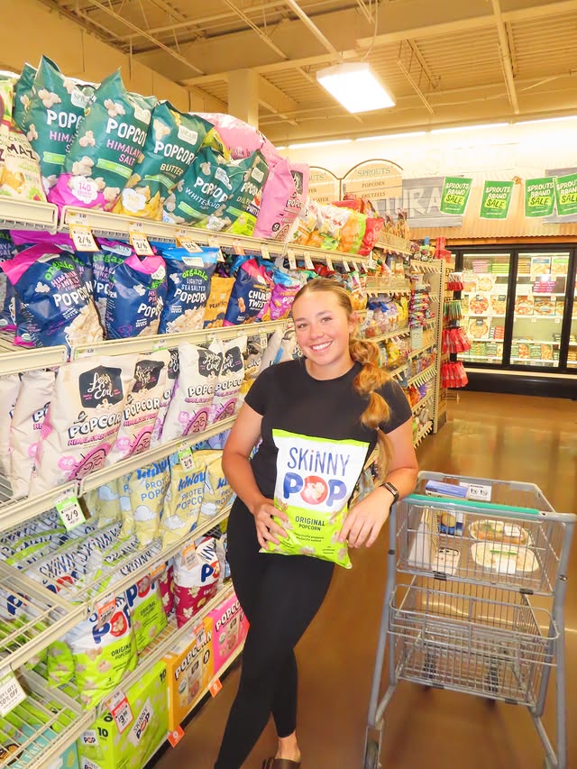 Instagram post by @gabriella.garcia42 for Sprouts Farmers Market. Caption reads: POV: You just found the ultimate hack for those....