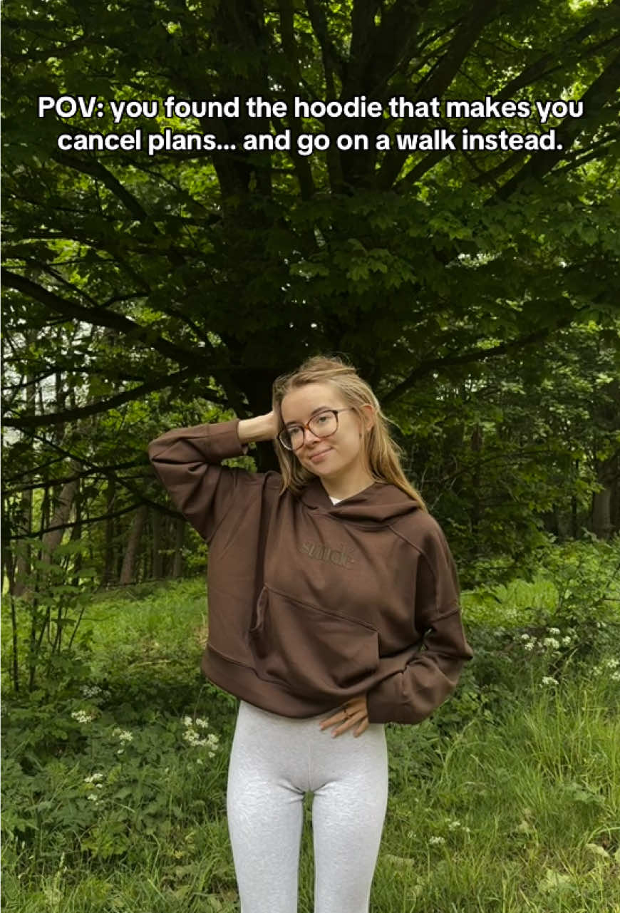 TikTok post by @ellelifestyle90 for Sunde Apparel. Caption reads: #ad Two luxuries, nature and my favourite sundé....