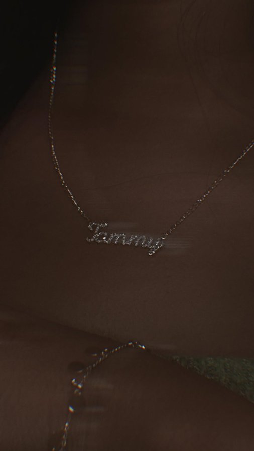 Instagram post by @tammy__kn for GelinDiamond. Caption reads: In love with these pieces from @gelindiamond ✨.....