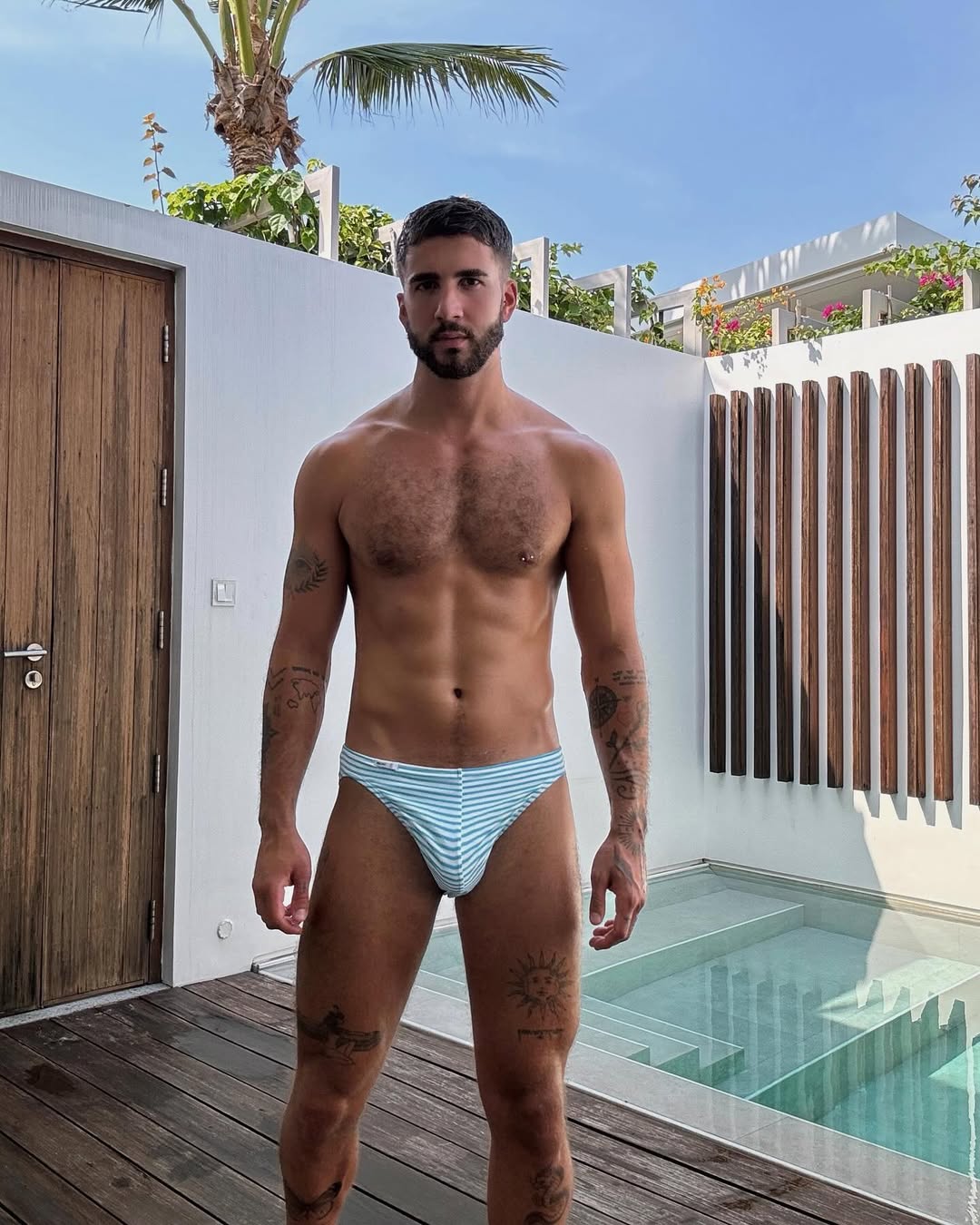 Instagram post by @journeybyjoe for The Gay Passport. Caption reads: Island mornings 🏝️ 
-
-
@thegaypassport....