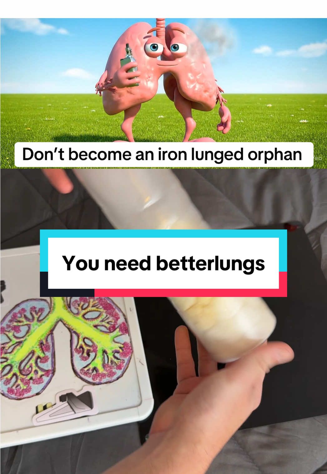 TikTok post by @adequatemedia for BetterBrand. Caption reads: [...] discussed at the same time like this!....