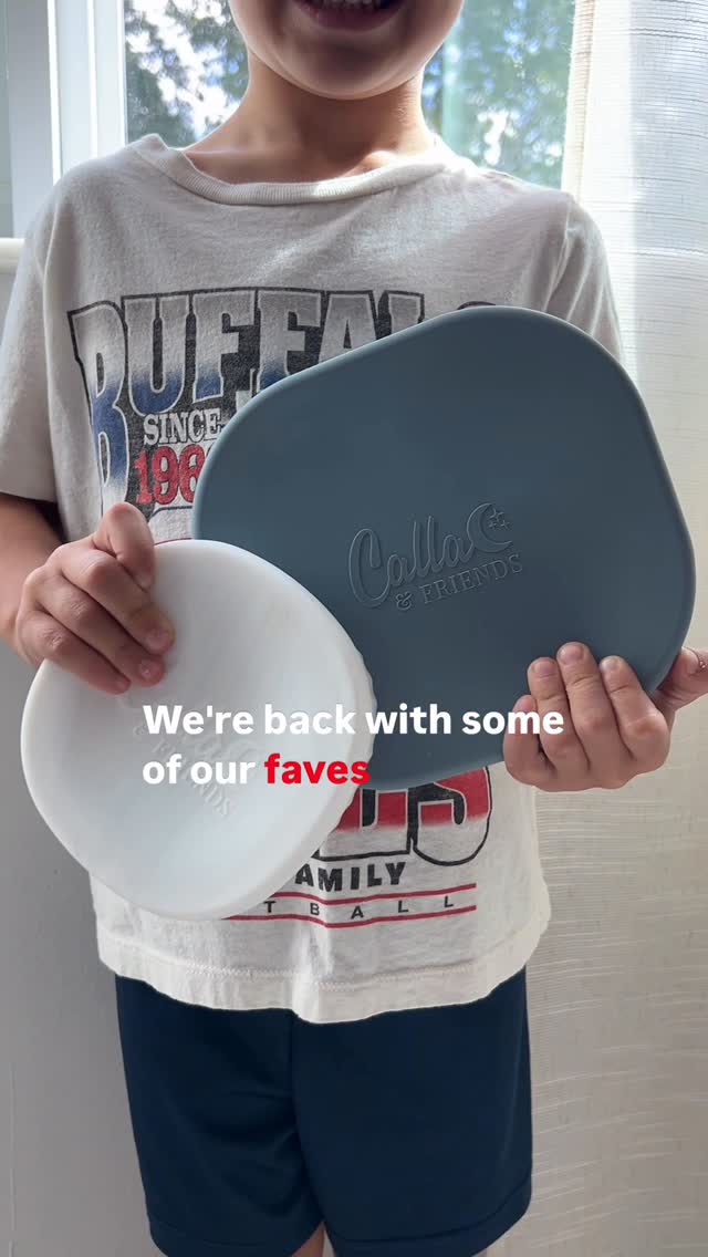 Instagram post by @carinafabozzi for Calla & Friends. Caption reads: The kids have been into watching the Bills games....