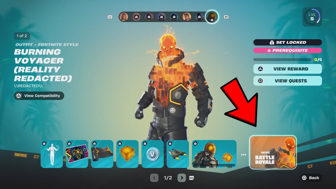 YouTube post by @TaborHill for Secretlab. Caption reads: Fortnite Made Some MAJOR Changes To The Battle....