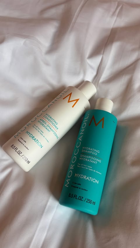 Instagram post by @gemmaalster for Moroccanoil. Caption reads: [...] hair…. Eurovision 2026 was CRAZY and....