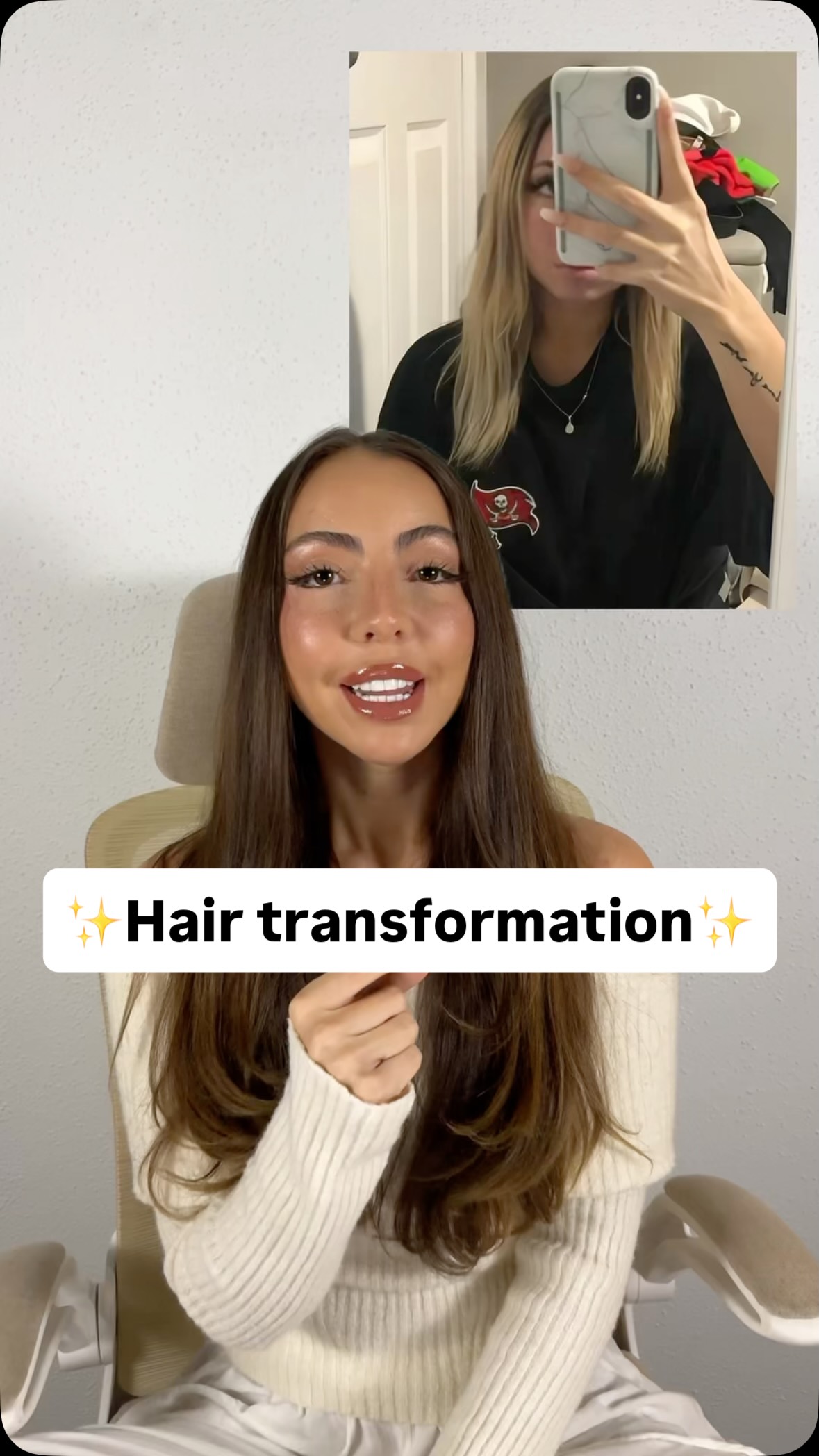 Instagram post by @perfumesiren for Future Society. Caption reads: [...] of the year, thanks to @k18hair and....