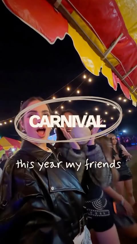 Instagram post by @kennellymichelle for Maruchan. Caption reads: neon carnival highlights 🍜 @maruchaninc....