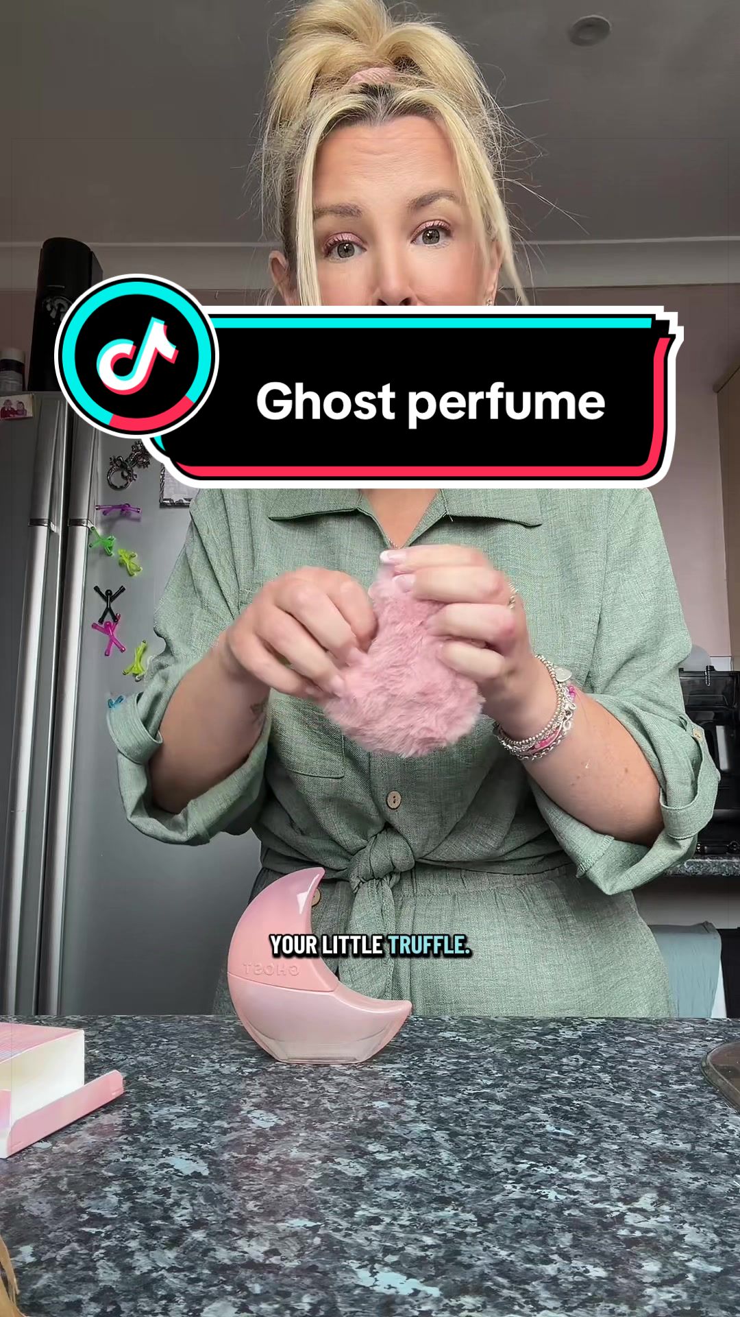 TikTok post by @soph.h32 for GHOST FRAGRANCES. Caption reads: [...] cute bundle 🥰 and smells lovely! @Ghost....