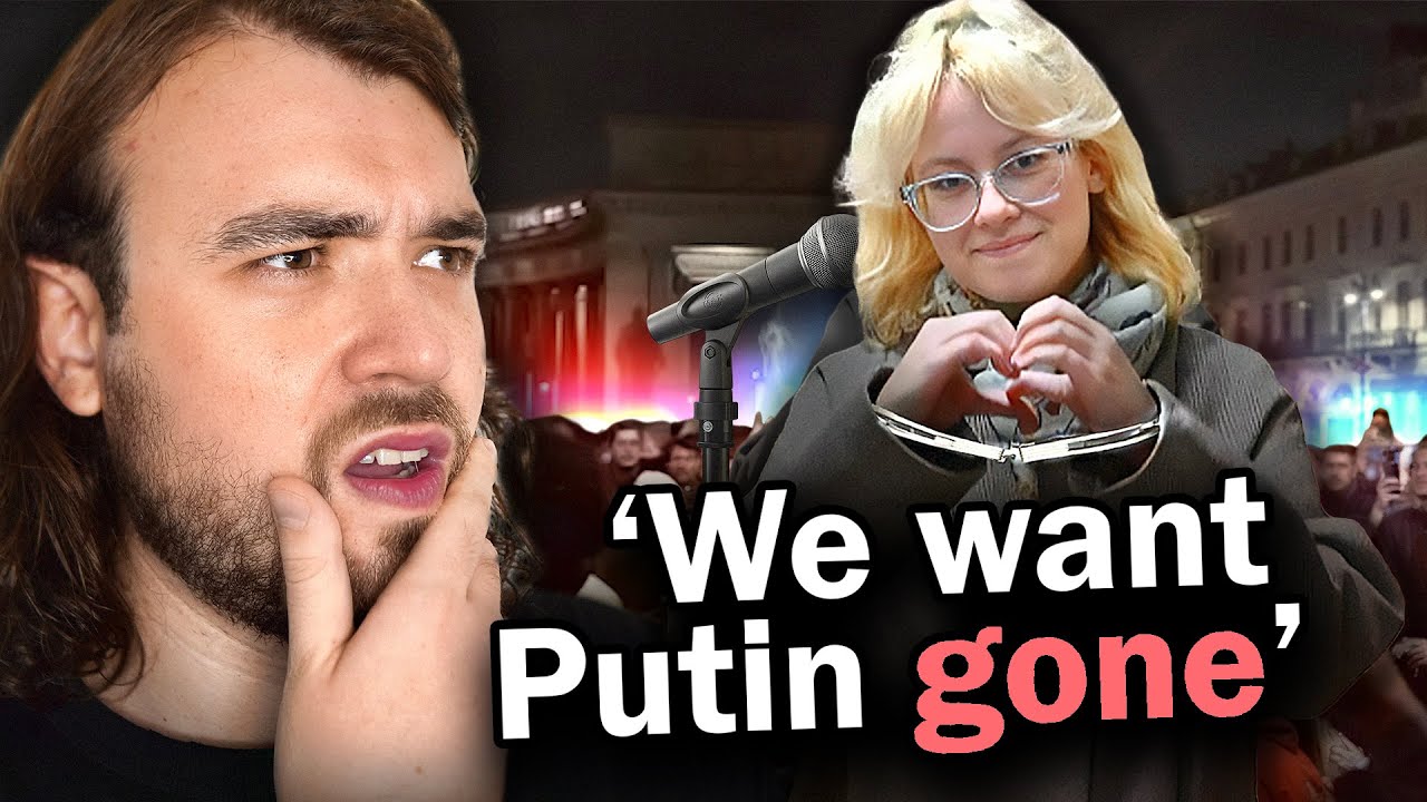 YouTube post by @roman_nfkrz for Makeship. Caption reads: Young Russians Are Rising Up.